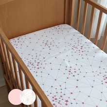 140 x 80 Pack 2 Sabanas Bajeras para cuna o cama de transición 100% Algodón