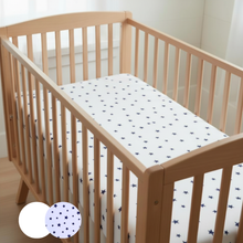 140 x 80 Pack 2 Sabanas Bajeras para cuna o cama de transición 100% Algodón