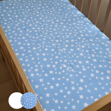 140 x 80 Pack 2 Sabanas Bajeras para cuna o cama de transición 100% Algodón