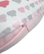Cojín de Lactancia Nubes Rosa