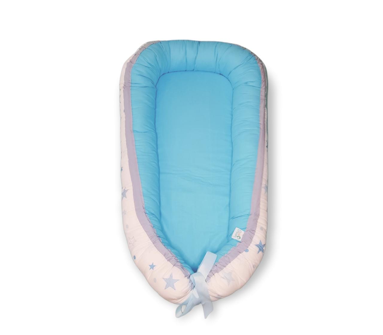 Nido Colecho Calipso y Blanco (Reversible) littledreams.cl