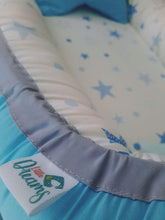 Nido Colecho Calipso y Blanco (Reversible) littledreams.cl