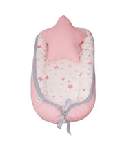 Nido Colecho Rosa Y blanco (Reversible) littledreams.cl