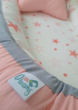 Nido Colecho Rosa Y blanco (Reversible) littledreams.cl