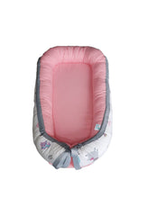 Nido Colecho Rosa con llamitas (Reversible) littledreams.cl