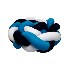 Protector de Cuna Trenzado o Chichonera trenzada Azul littledreams.cl