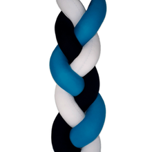 Protector de Cuna Trenzado o Chichonera trenzada Azul littledreams.cl