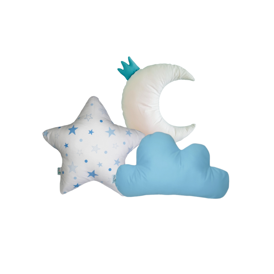 Cojines estrellas on sale y nubes